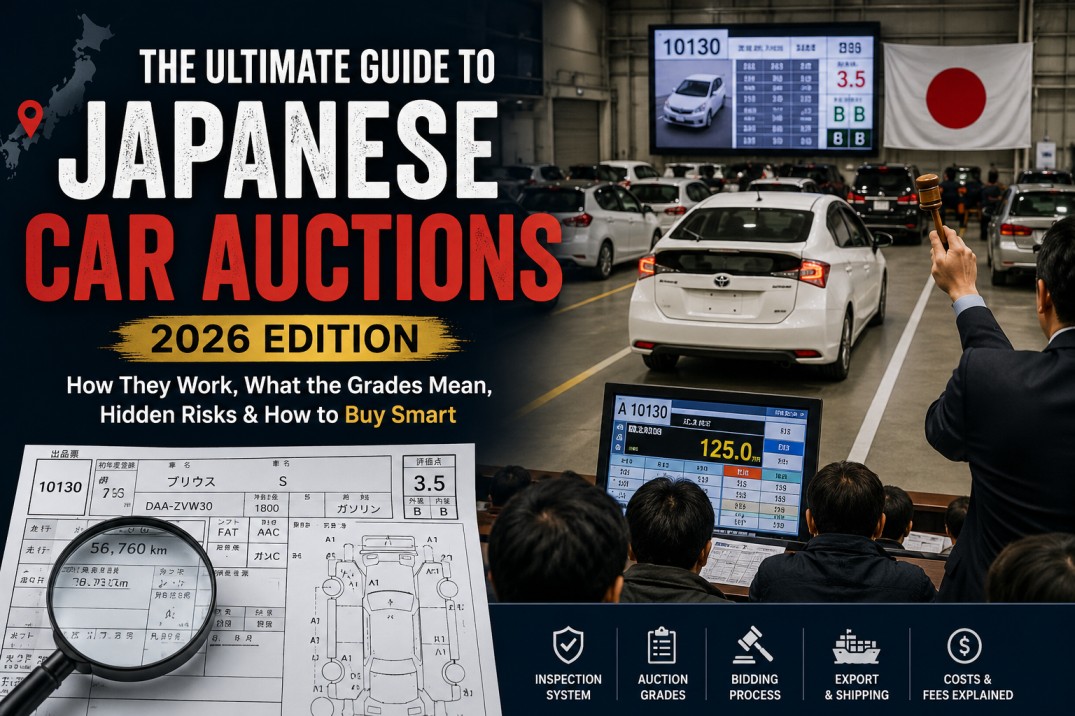 The Ultimate Guide to Japanese Car Auctions (2026 Edition)